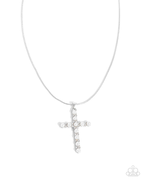Holy Harmony White Necklace