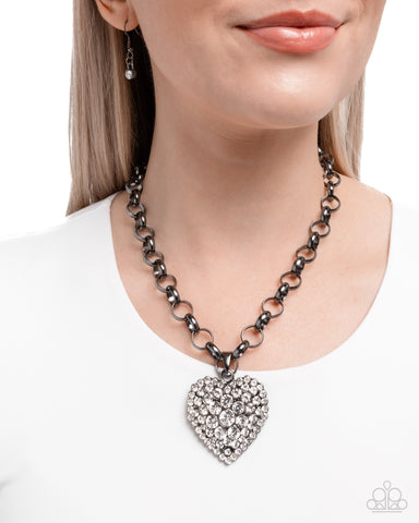 Heartfelt Havana Black Necklace