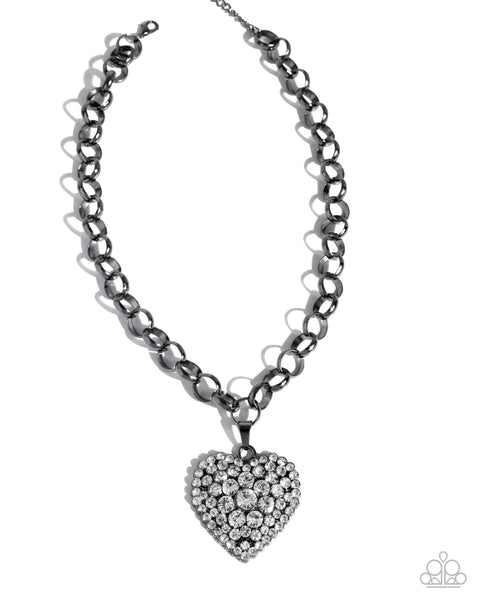 Heartfelt Havana Black Necklace