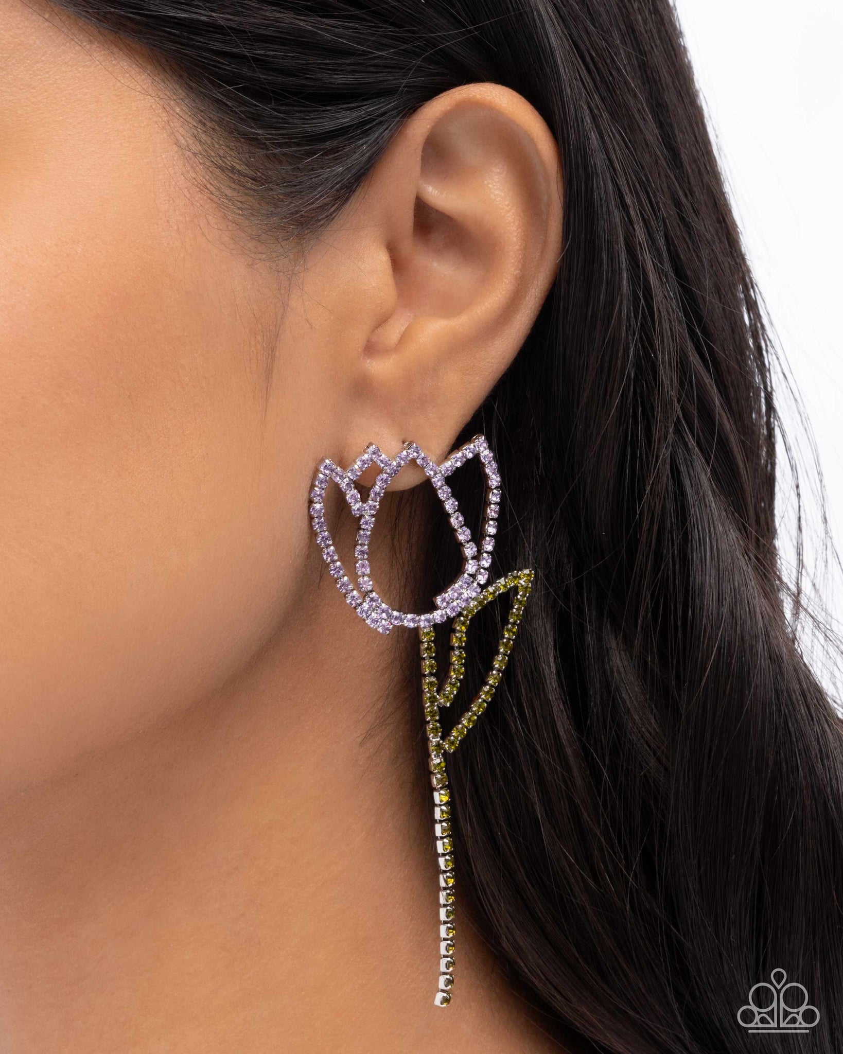 Tulip Transcendence Purple Earring