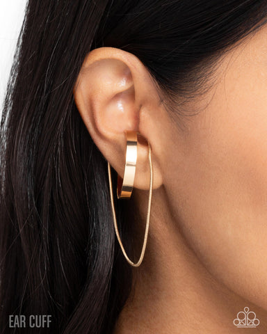 Boston Babe Gold Ear Cuff Earring