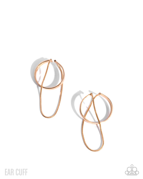 Boston Babe Gold Ear Cuff Earring