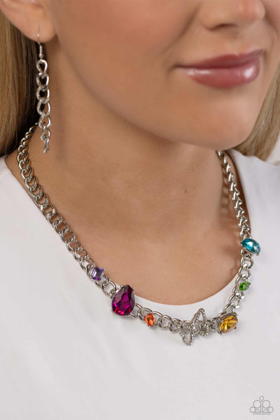 Storybook Succession - Multi Necklace