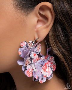 Whimsical Walk Purple Earring