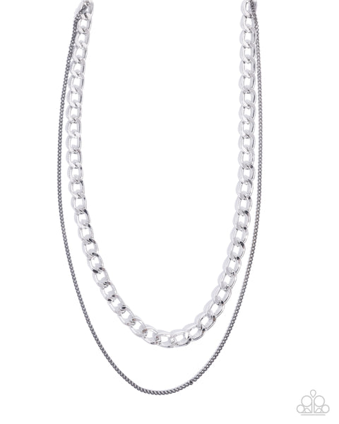CHAIN-ge of Heart Silver Necklace