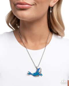 Whale Watching Blue Necklace