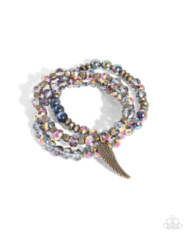 Angelic Aesthetic Brass Bracelet