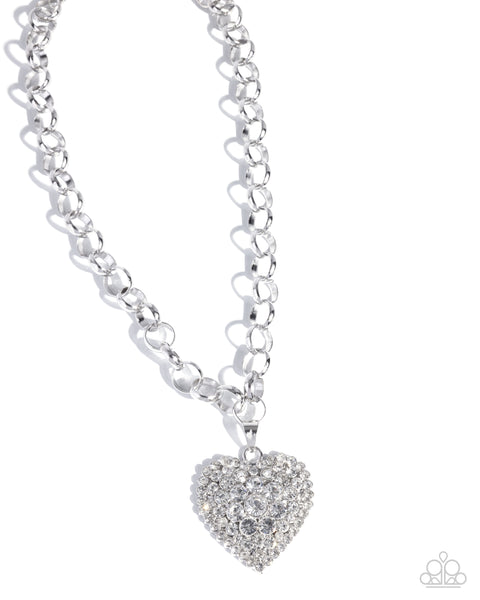 Heartfelt Havana White Necklace