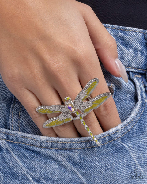 Dragonfly Delivery Yellow Ring
