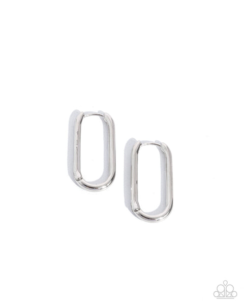 Paramount Paperclips Silver Earring