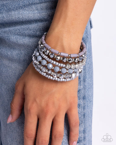 Stacked Surprise Silver Bracelet