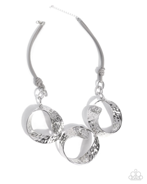 Curly Cabaret Silver Necklace