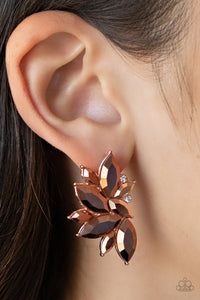 Instant Iridescence - Copper - Earring