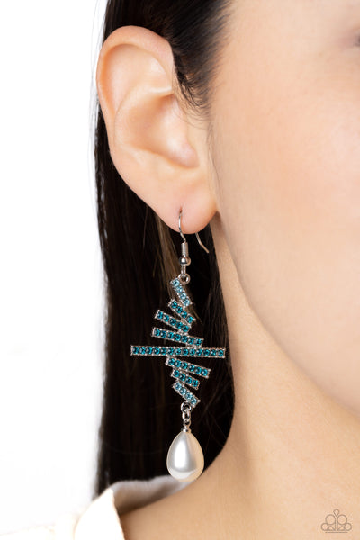 Timeless Tapestry - Blue Earrings