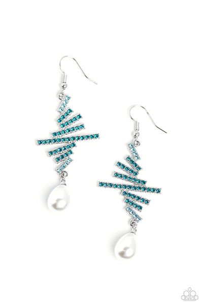 Timeless Tapestry - Blue Earrings