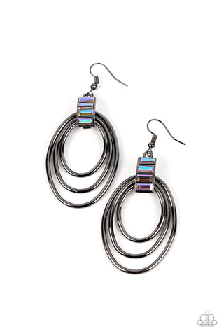 Intergalactic Glamour - Black - Earrings