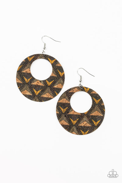 Put A Cork In It - Multi Earrings