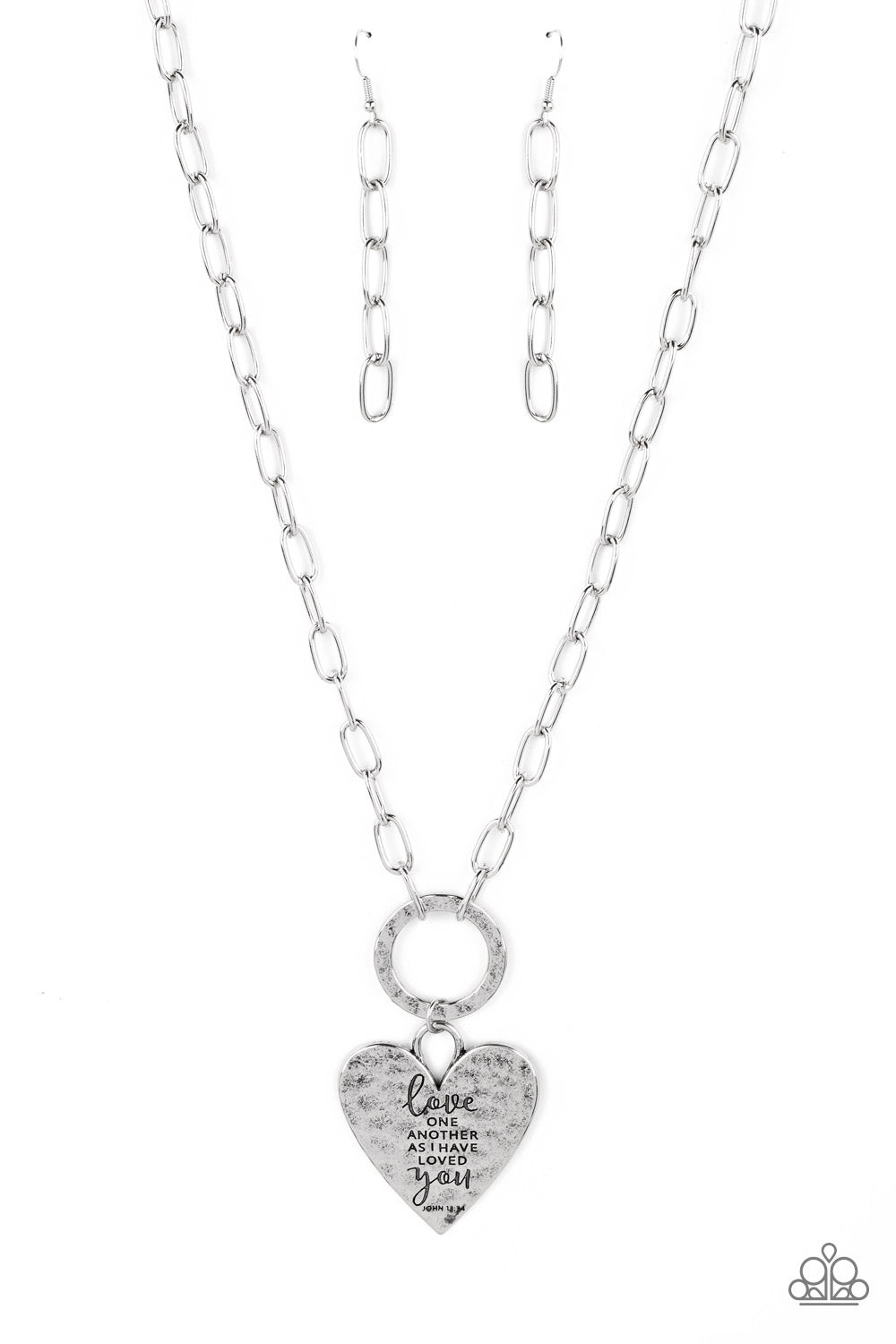 Brotherly Love - Silver - Necklace