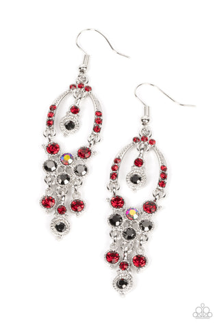 Sophisticated Starlet - Red - Earring