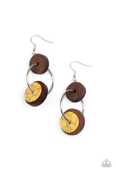 Artisanal Aesthetic - Yellow Earrings