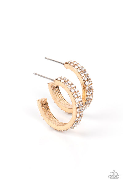 Positively Petite - Gold - Earrings