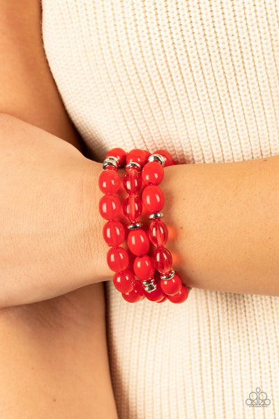 Coastal Coastin - Red - Bracelet