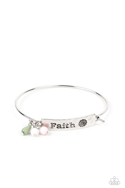 Flirting with Faith - Green - Bracelet