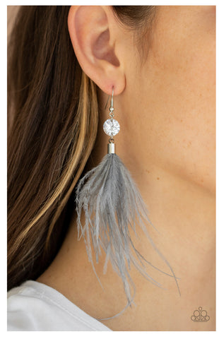 Feathered Flamboyance - Silver