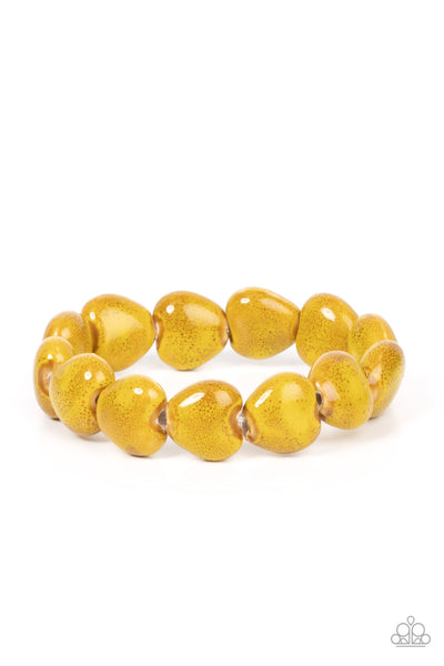 GLAZE a Trail - Yellow - Bracelet