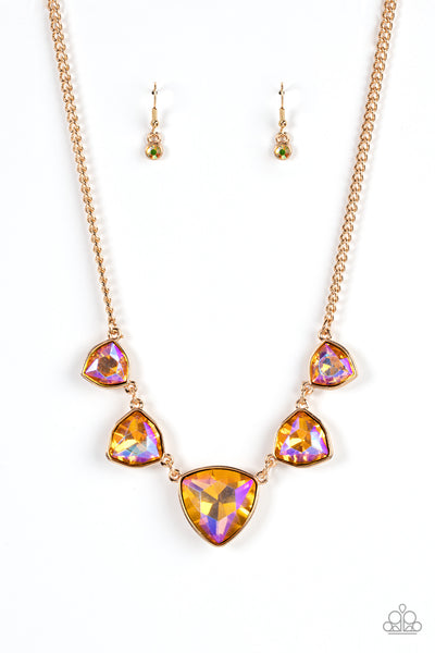 Cosmic Constellations - Gold - Necklace