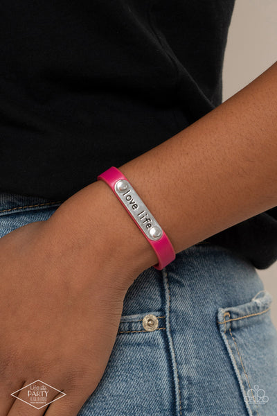 Love Life - Pink - Bracelet