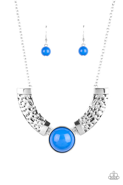 Egyptian Spell - Blue Necklace