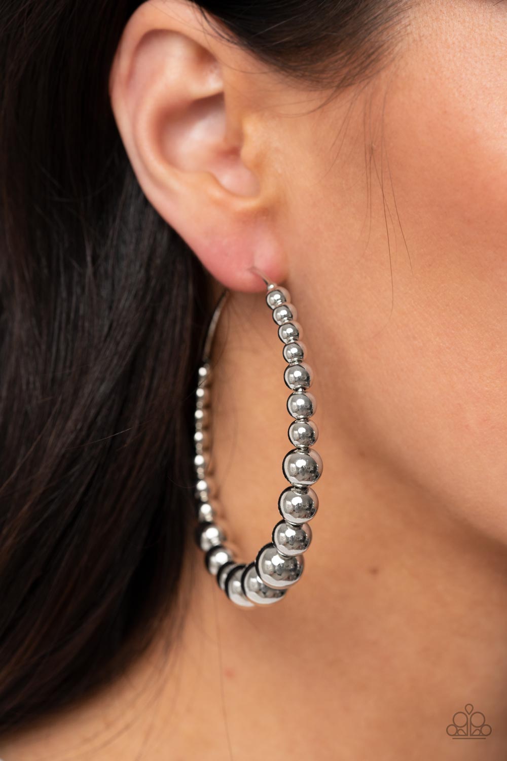 Show Off Your Curves - Silver - Earring