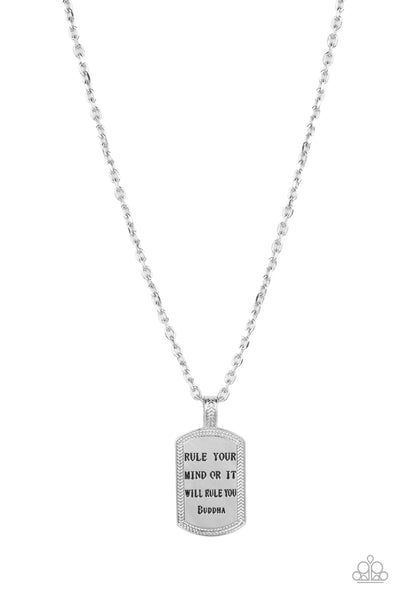 Empire State of Mind - Silver - Necklace