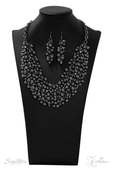 The Kellyshea - 2019 Zi Collection - Gunmetal Necklace