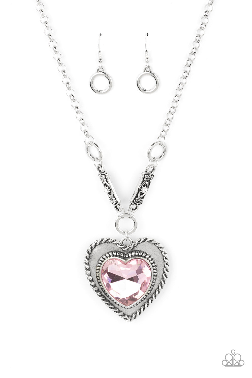 Heart Full of Fabulous - Pink- Necklace