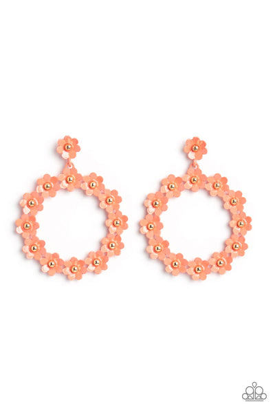 Daisy Meadows - Orange Earrings