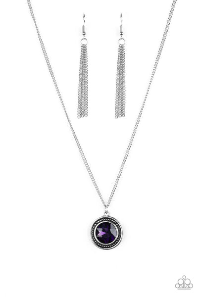 Mega Money Purple Necklace