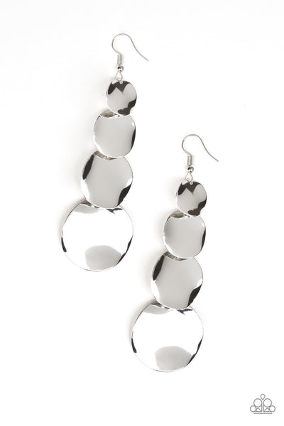 Modern Mecca - Silver Earrings