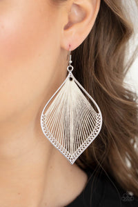 String Theory - White -Earrings