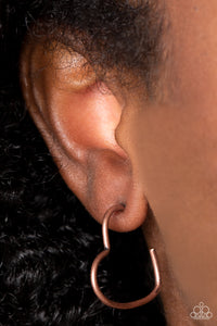 Burnished Beau - Copper Earrings