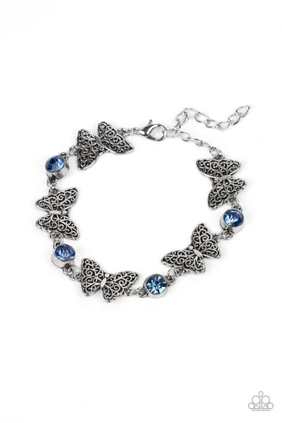 Has a WING to It - Blue - Bracelet