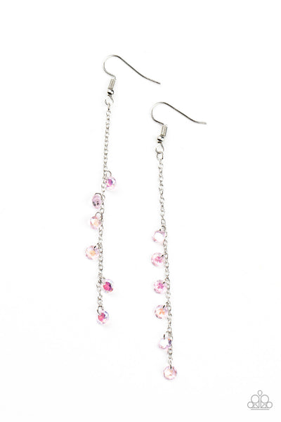 Extended Eloquence - Pink Earrings