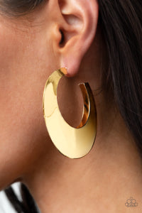 Going OVAL-board - Gold - Earring