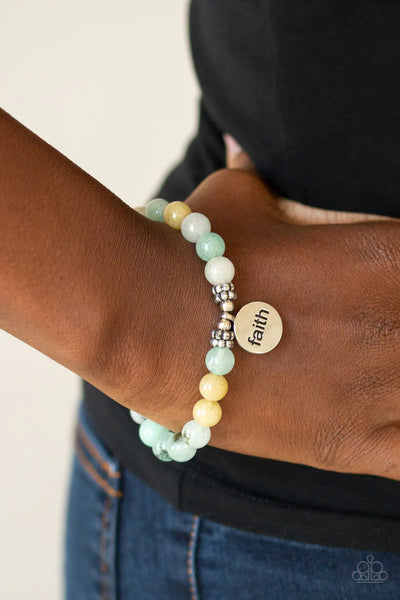 Faith It Till You Make It - Green - Bracelet