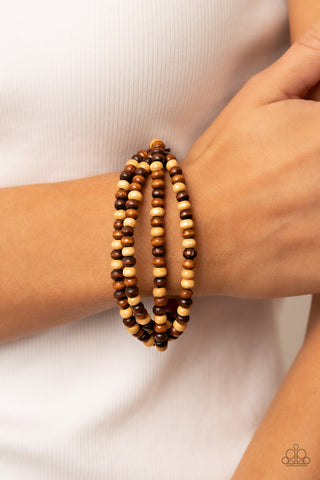 Oceania Oasis - Brown - Bracelet