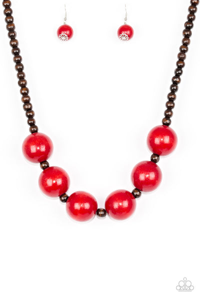 Oh My Miami - Red Necklace