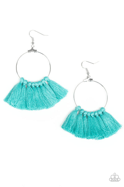 Peruvian Princess - Blue Earrings