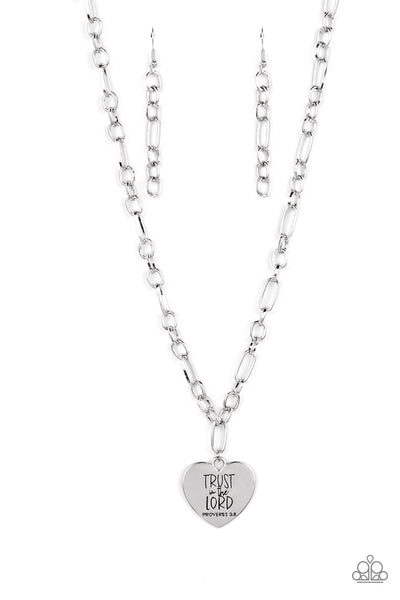 Perennial Proverbs - Silver - Necklace