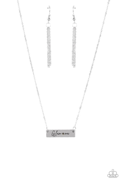 The Glam-Ma - Silver Necklace